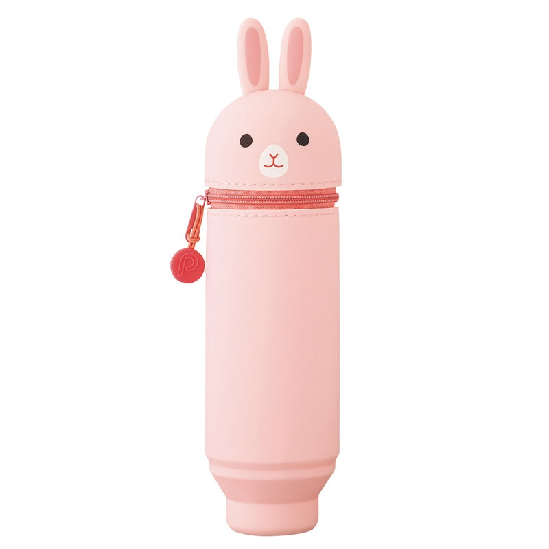 LIHITLAB PuniLabo Stand Up Pen Case Holder A-7712 Rabbit