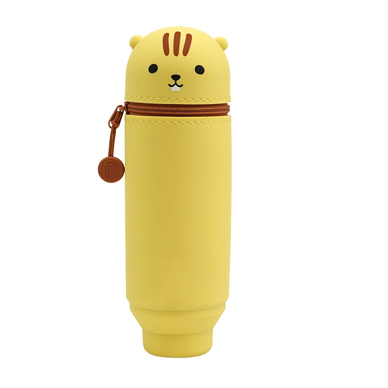 LIHITLAB PuniLabo Stand Up Pen Case Holder A-7712 Squirrel