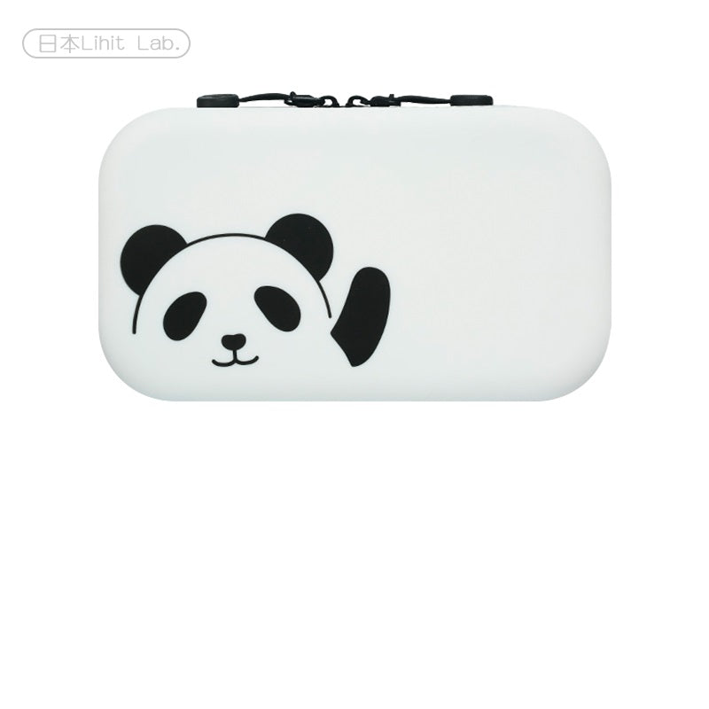 LIHITLAB PuniLabo Zipper Pen Pouch Silicone A-7716 Panda