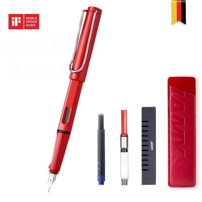 Lamy Safari Fountain Pen Fine/Extra Fine Nib Red