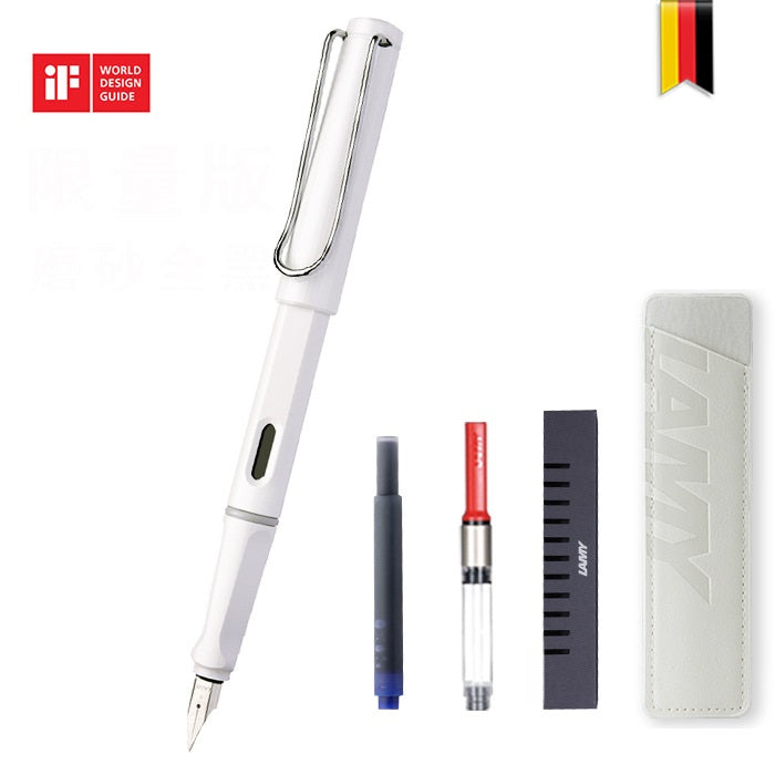 Lamy Safari Fountain Pen Fine/Extra Fine Nib White