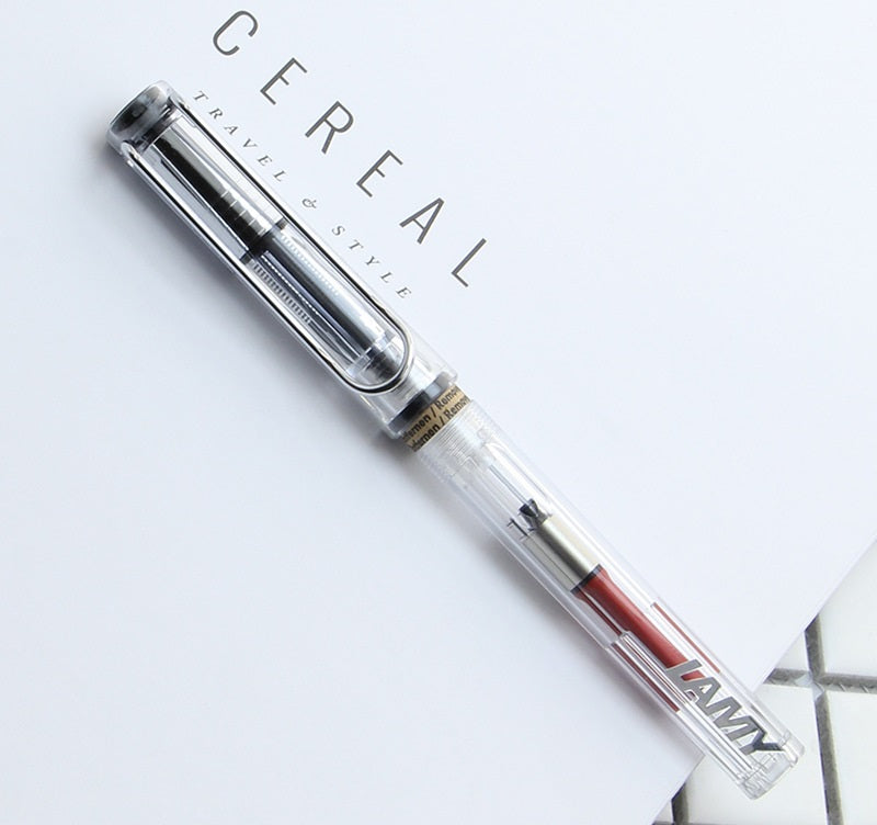 Lamy Safari Fountain Pen Fine/Extra Fine Nib Clear