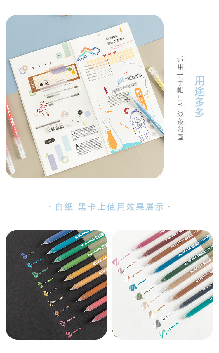 Languo Glitter Gel Pens 207 Color for Adult Coloring Journaling Drawing