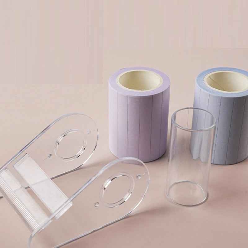 Lavender Scented Sticky Note Tape Roll with Built-in Cutter – 4-Color