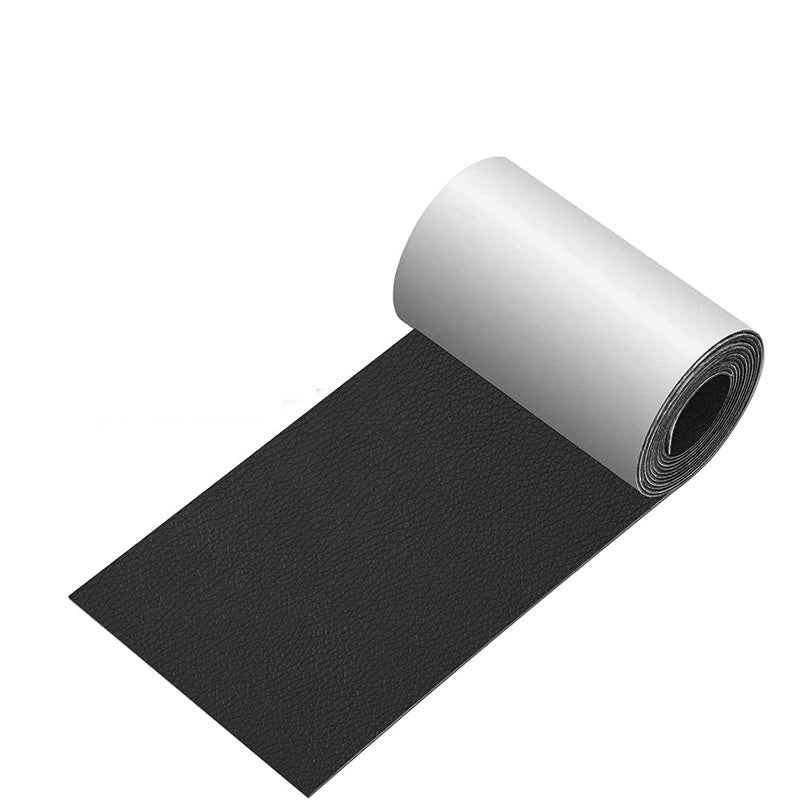 Leather Repair Patch for Furniture - Self Adhesive 3x60 Inch,2 Rolls Black