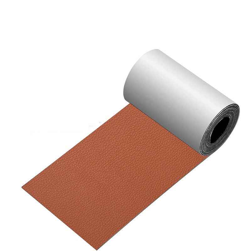 Leather Repair Patch for Furniture - Self Adhesive 3x60 Inch,2 Rolls Light Brown