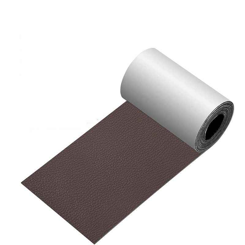 Leather Repair Patch for Furniture - Self Adhesive 3x60 Inch,2 Rolls Dark Brown
