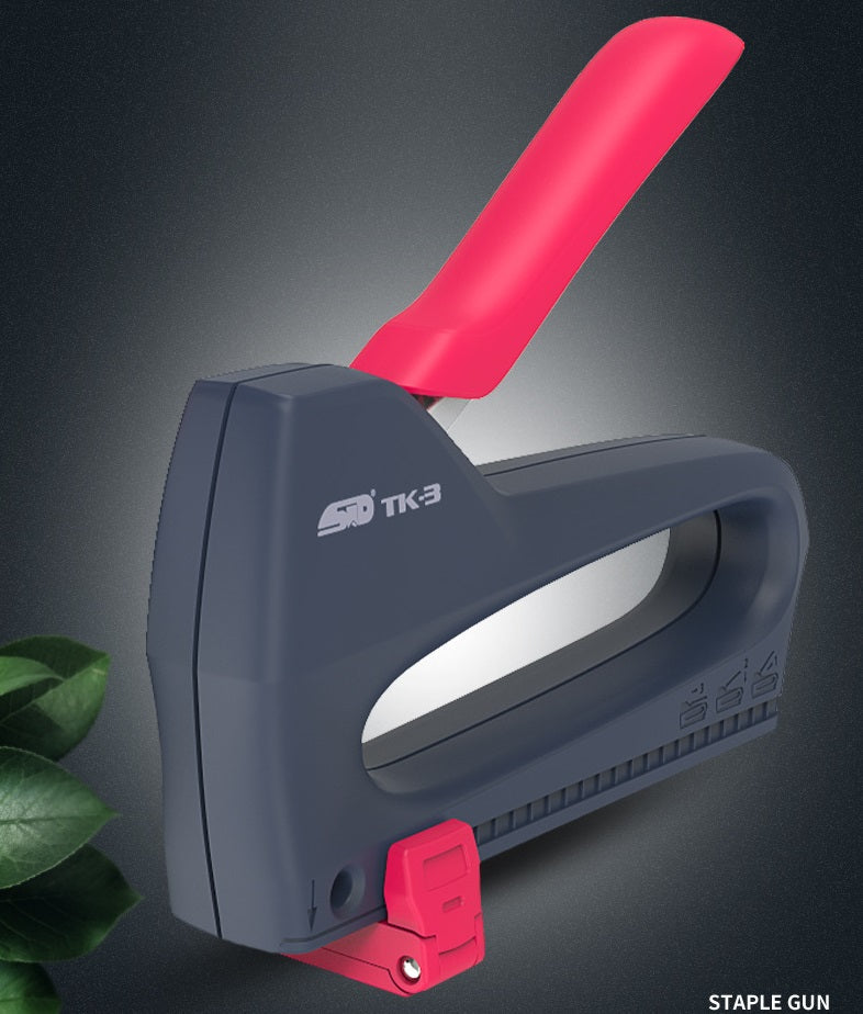 2IN1 Light Duty Staple Gun with 600pcs for Crafts Fabric