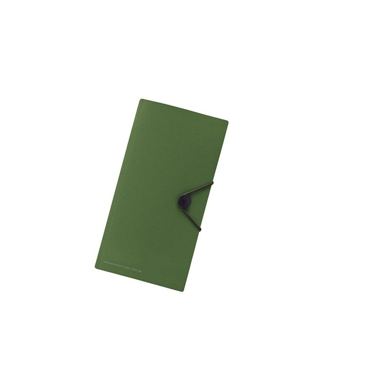 Lihit Lab Japan Carrying Pocket Travel Passport Holder Army Green