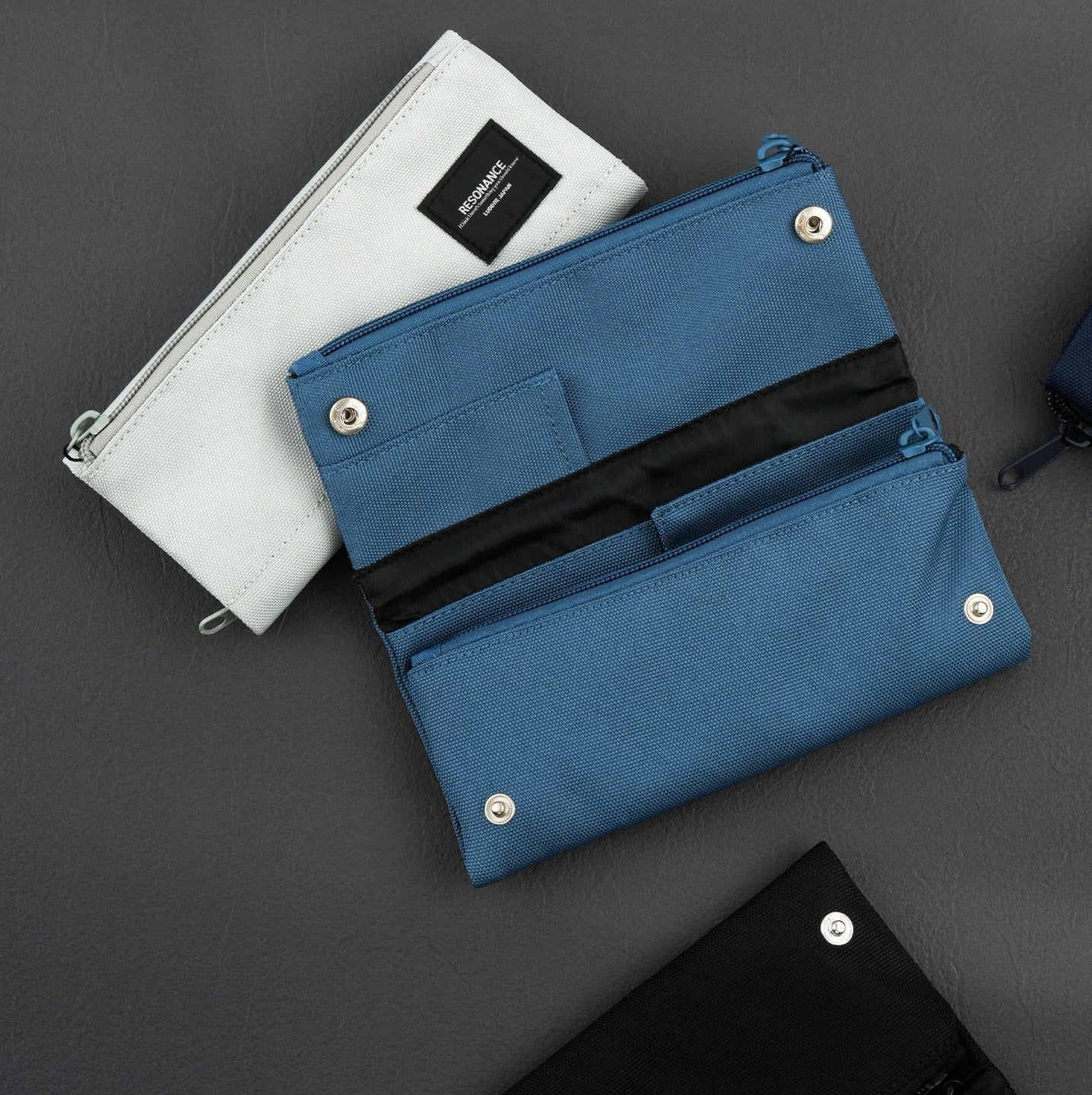 Luddite Resonance Tri-Fold Polyester Pen Case