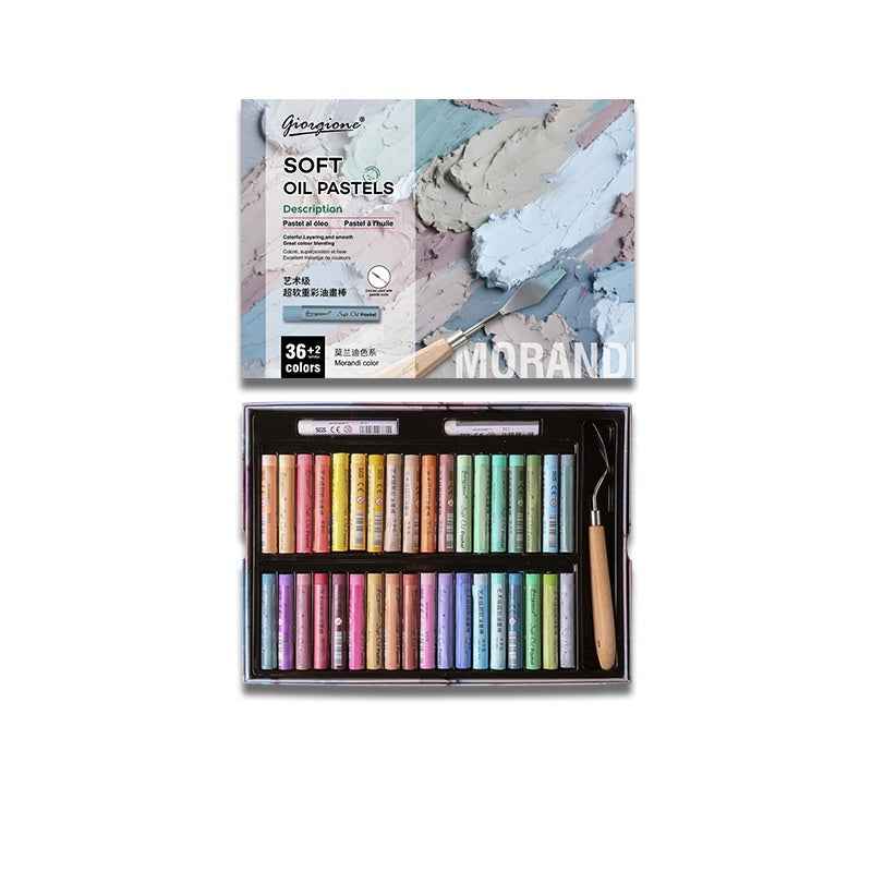 GIORGIONE Soft Oil Pastels for Artistis,24/36/48 Morandi Color 36 Color