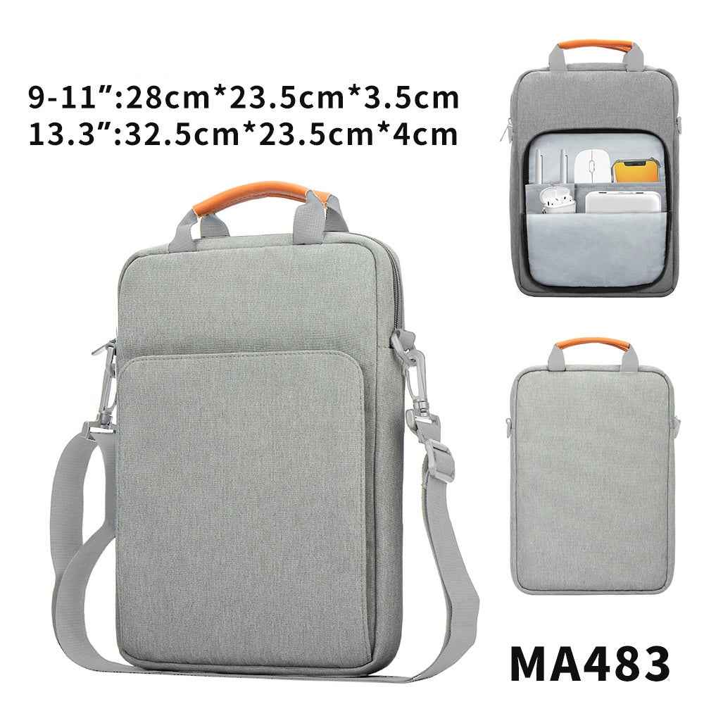 MapleStory 13.3 inch Laptop Shoulder Bag 10 inch Tablet Sleeve Light Grey