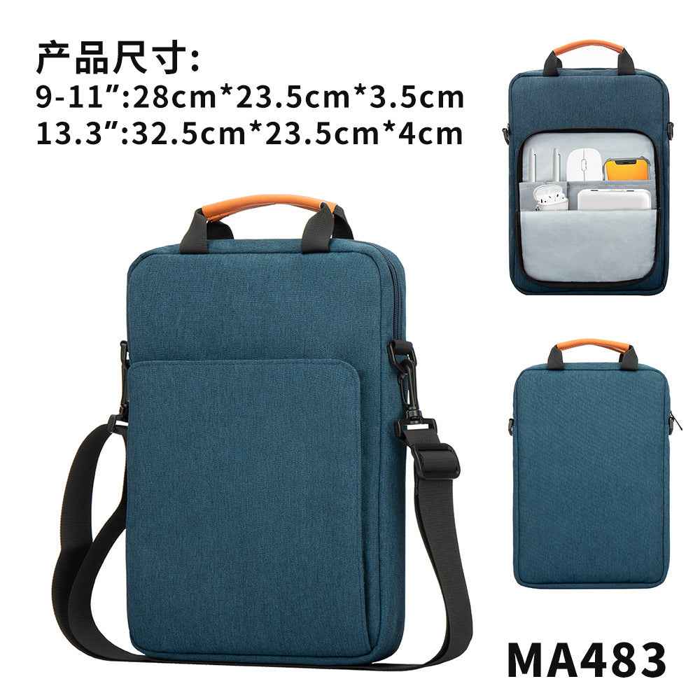 MapleStory 13.3 inch Laptop Shoulder Bag 10 inch Tablet Sleeve Blue