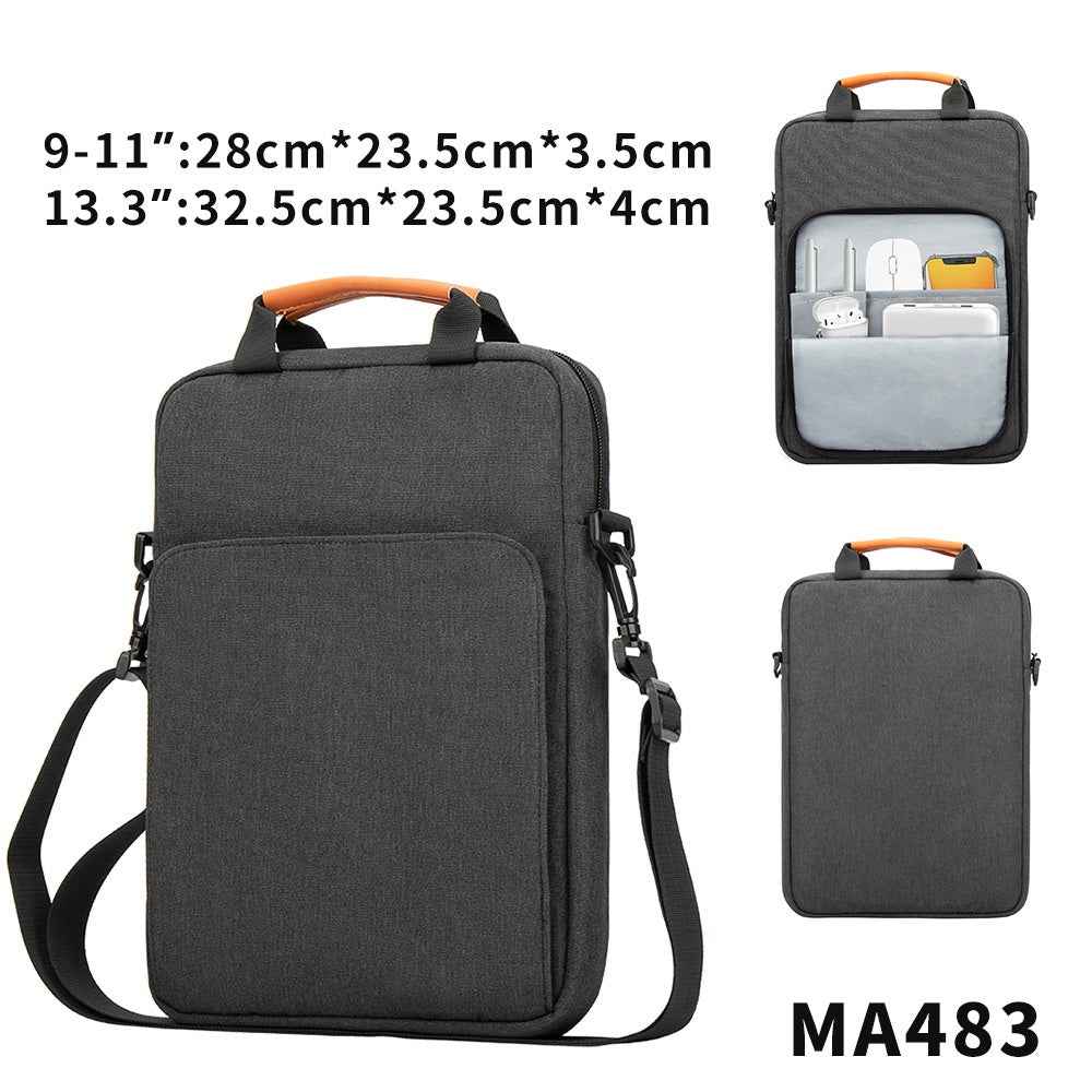 MapleStory 13.3 inch Laptop Shoulder Bag 10 inch Tablet Sleeve Dark Grey