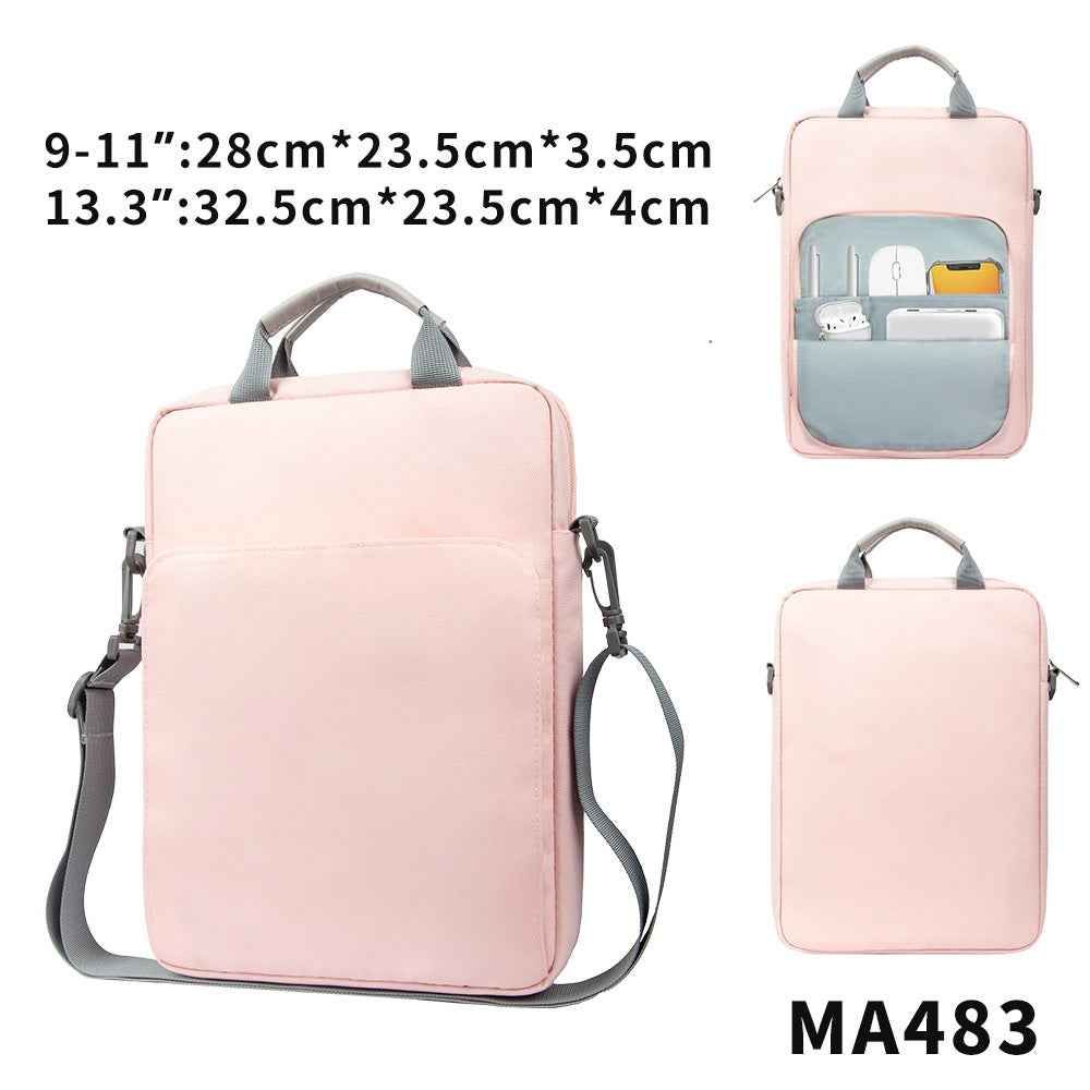 MapleStory 13.3 inch Laptop Shoulder Bag 10 inch Tablet Sleeve Pink