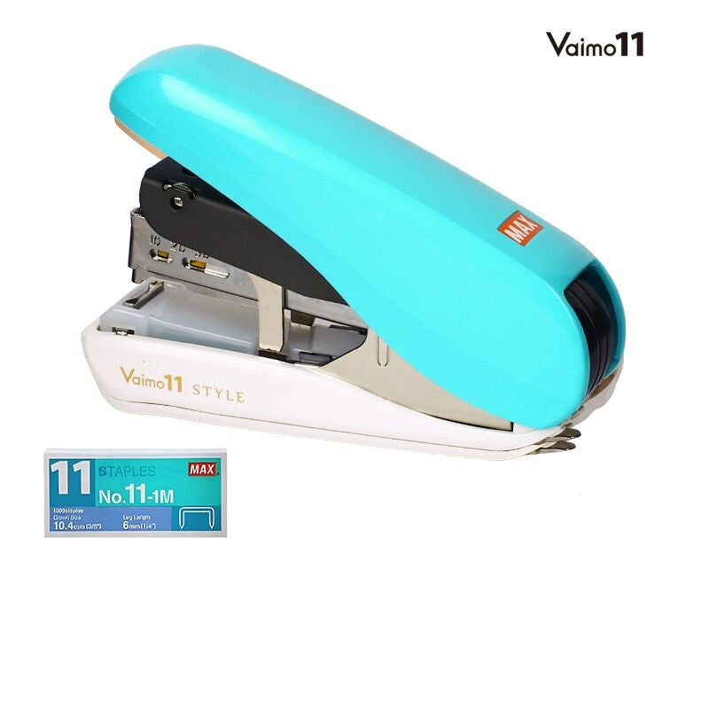 Max Vaimo 11 Style Stapler - Blue/Pink/Milk Tea Blue