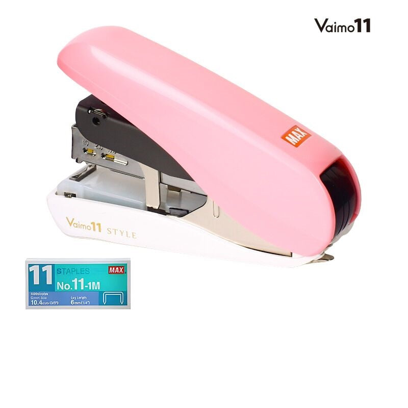 Max Vaimo 11 Style Stapler - Blue/Pink/Milk Tea Blue