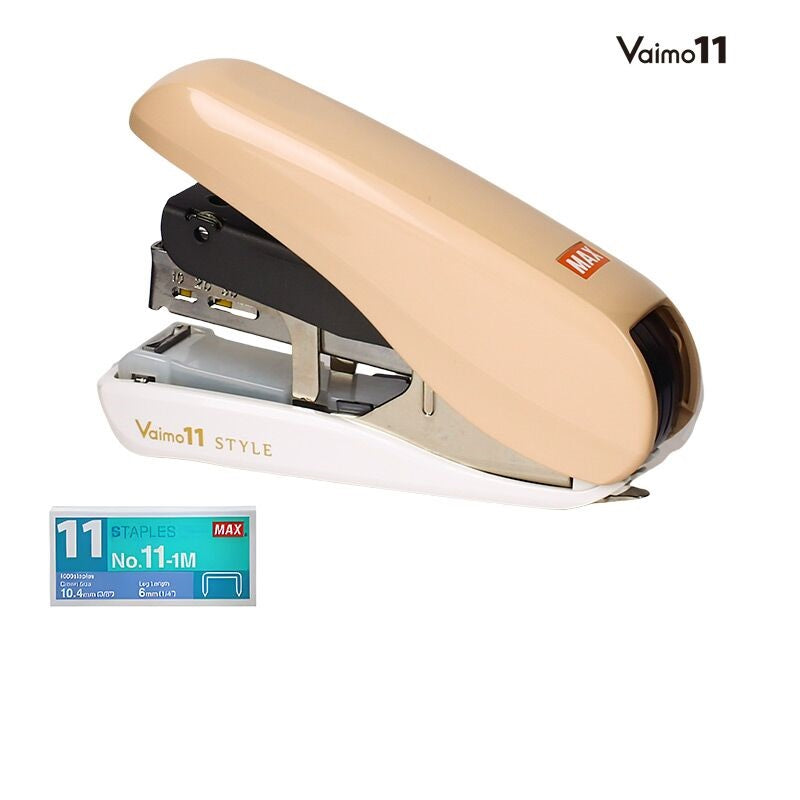 Max Vaimo 11 Style Stapler - Blue/Pink/Milk Tea Milk Tea