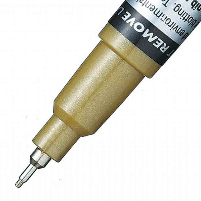 Pentel Paint Marker Extra Fine Point MFP10 Gold/Silver/White 3 Pack