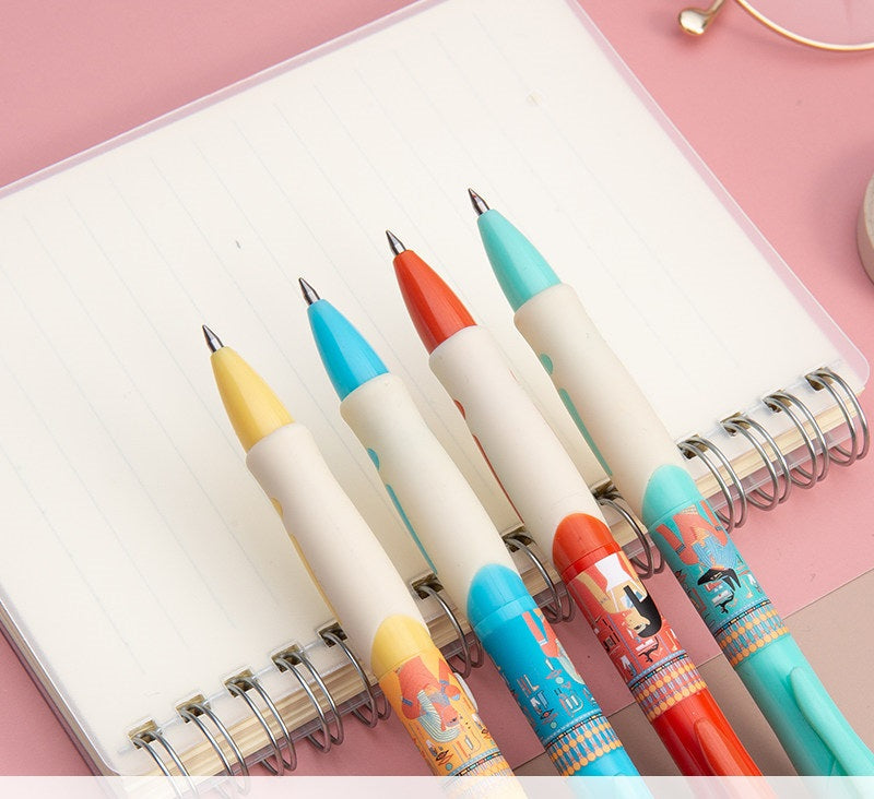 M&G Ancient Egyptian Murals Click Gel Pen 8 Pack