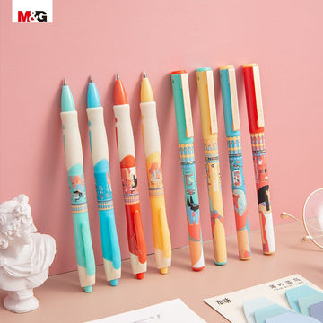 M&G Ancient Egyptian Murals Click Gel Pen 8 Pack