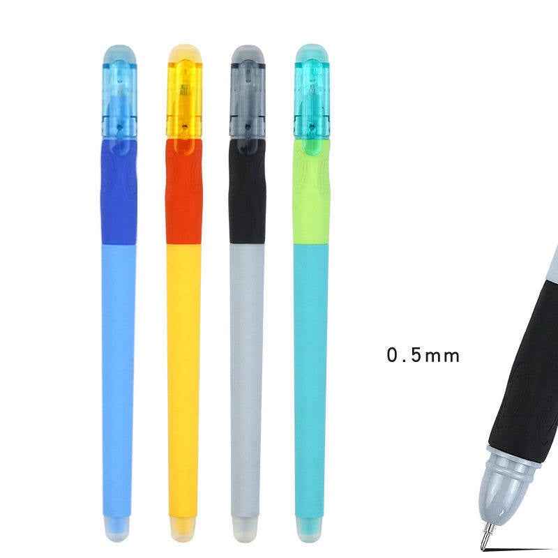 M&G Erasable Gel Pen – 0.5mm Needle – Blue/Black Ink – 12-Pack Black