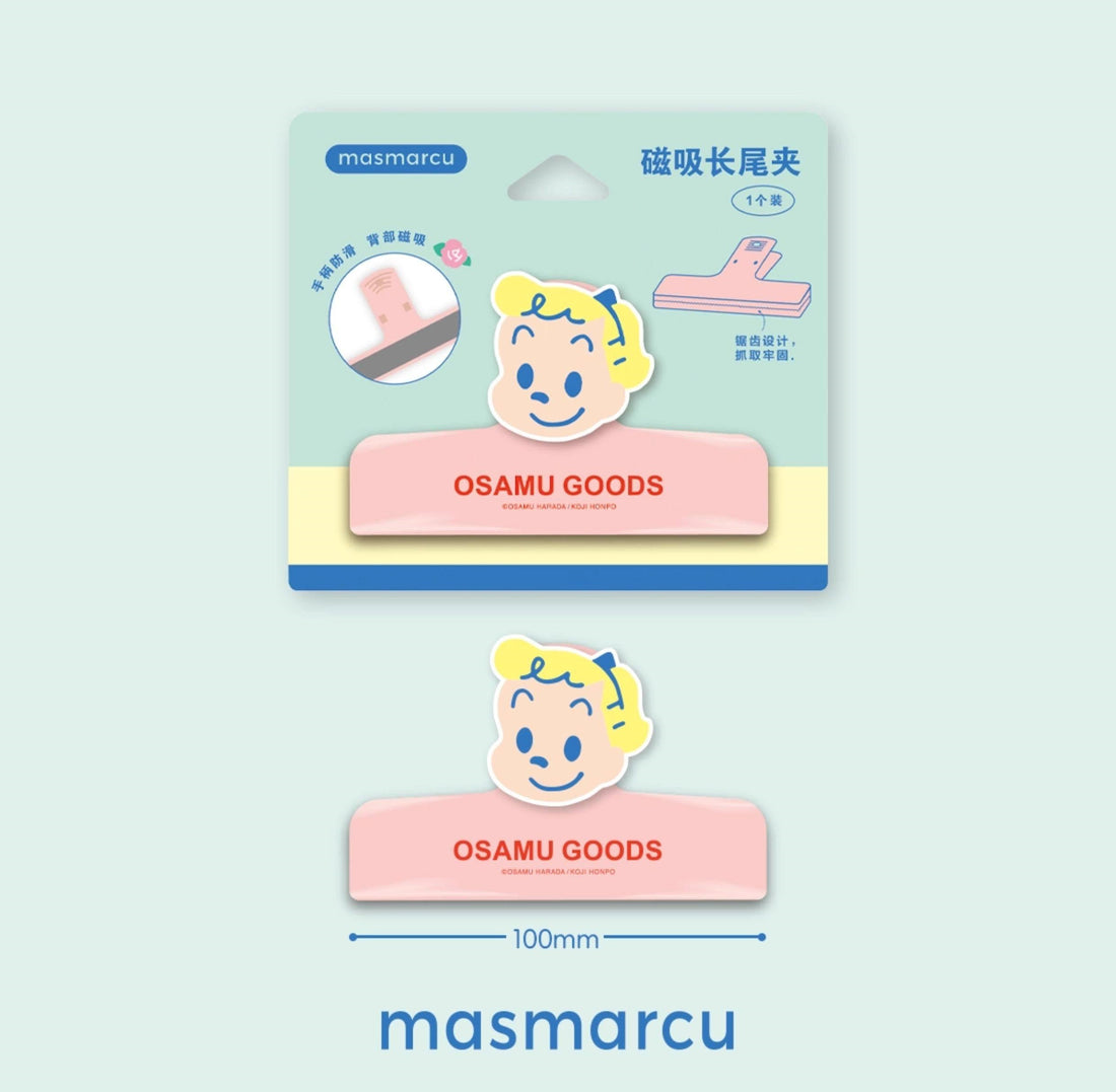 M&G × Osamu Goods Triangle Magnetic Clip Set – 5-Pack