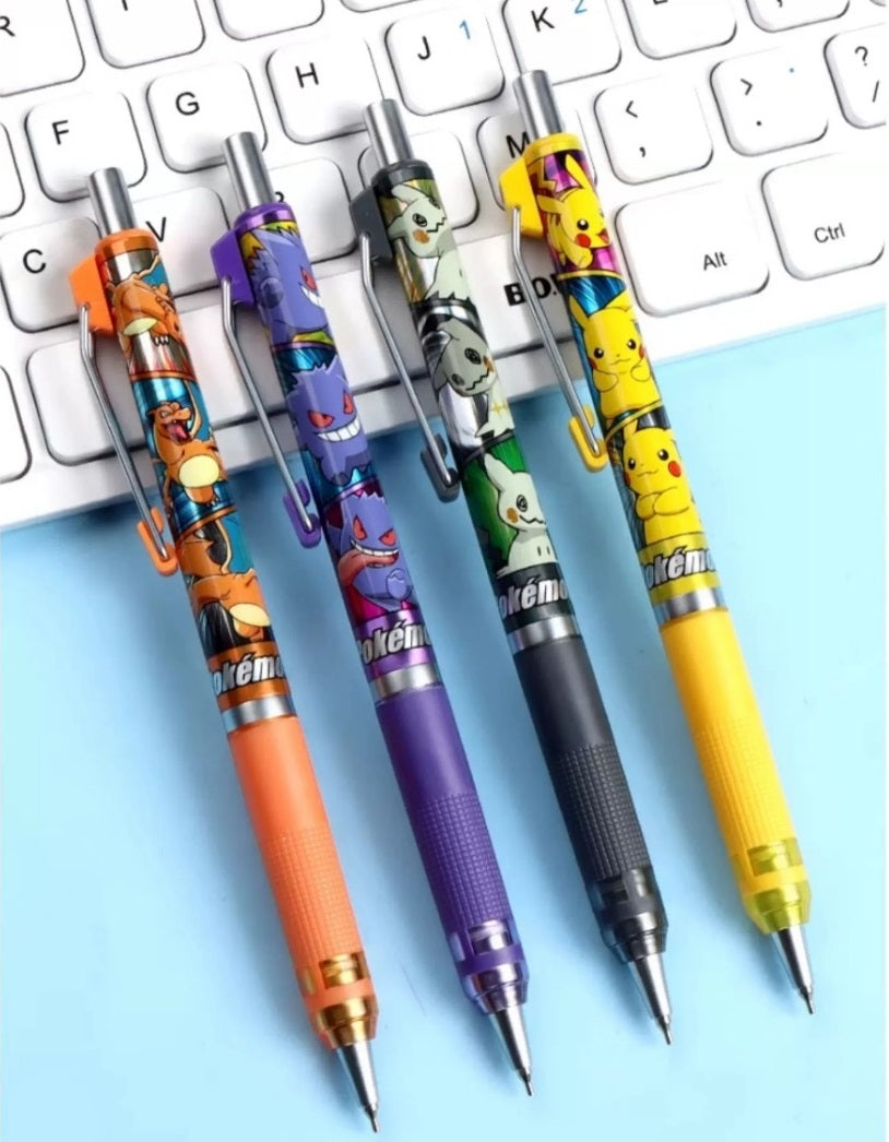 M&G x Pokemon Mechanical Pencil Set 0.5/0.7mm - 4 Pack