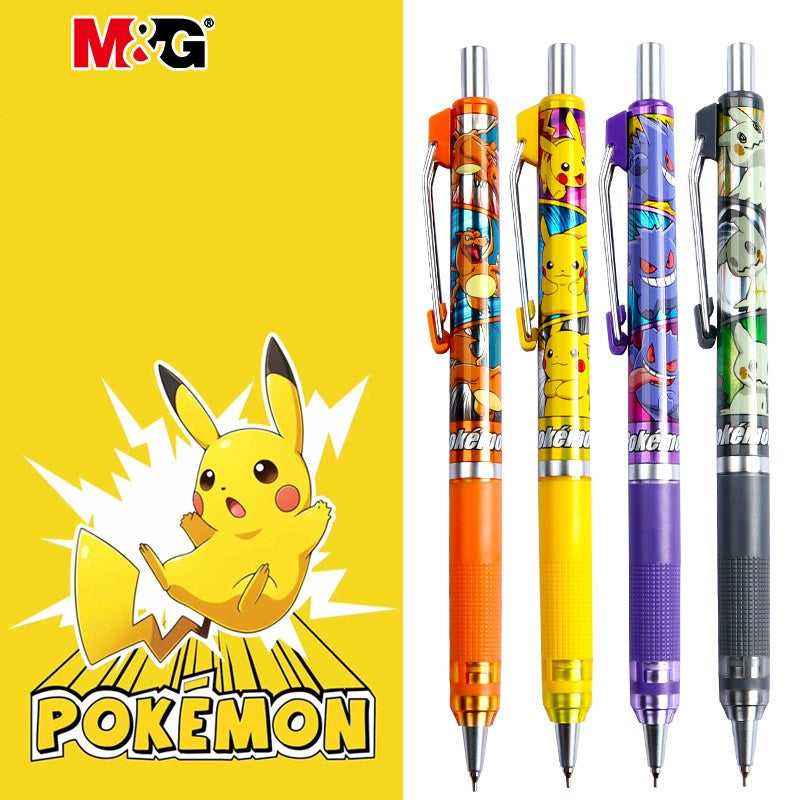M&G x Pokemon Mechanical Pencil Set 0.5/0.7mm - 4 Pack