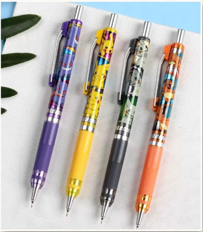 M&G x Pokemon Mechanical Pencil Set 0.5/0.7mm - 4 Pack
