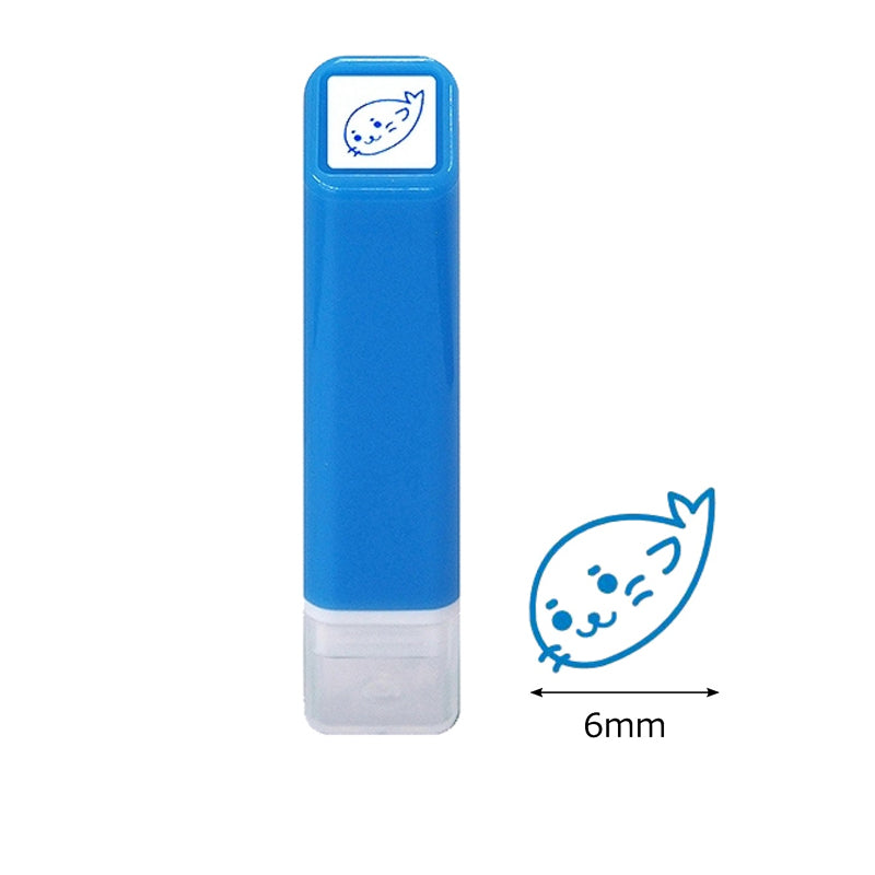 KODOMO NO KAO Japanese Cute MINI Self Inking Stamps 4 Pack