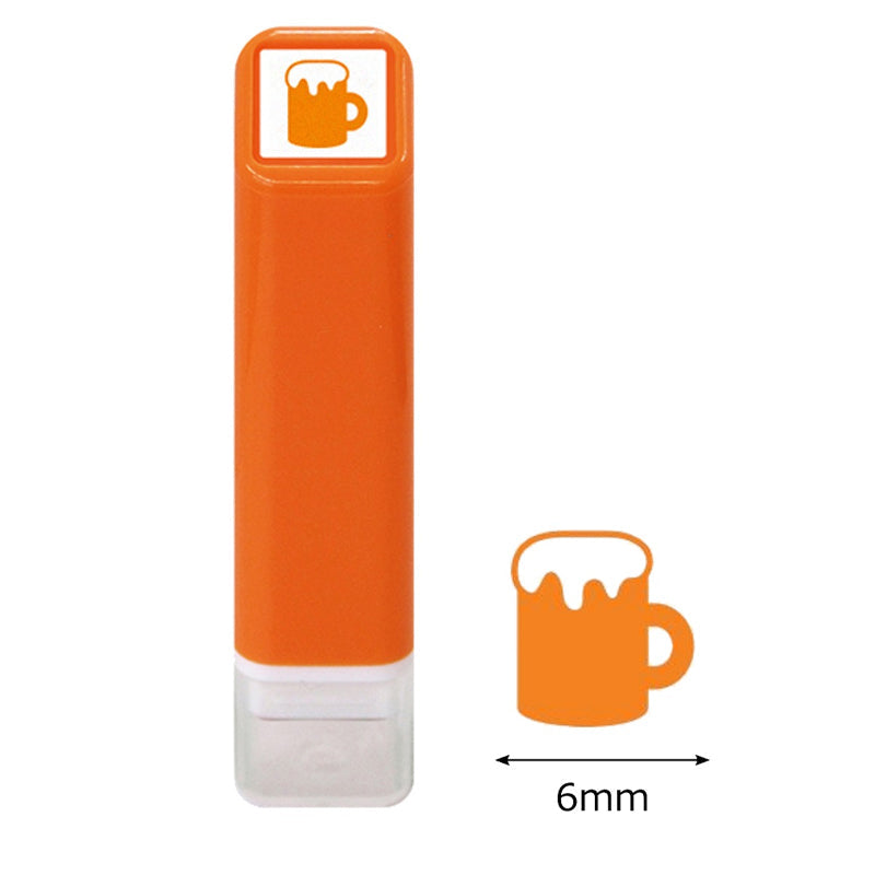 KODOMO NO KAO Japanese Cute MINI Self Inking Stamps 4 Pack