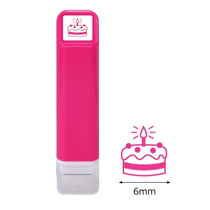 KODOMO NO KAO Japanese Cute MINI Self Inking Stamps 4 Pack