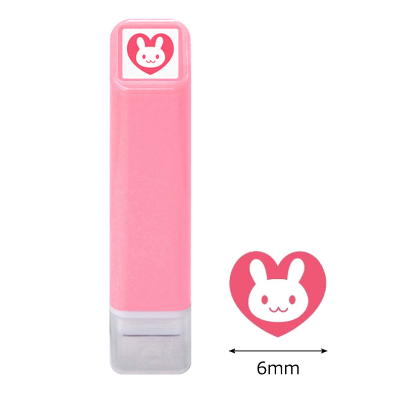 KODOMO NO KAO Japanese Cute MINI Self Inking Stamps 4 Pack