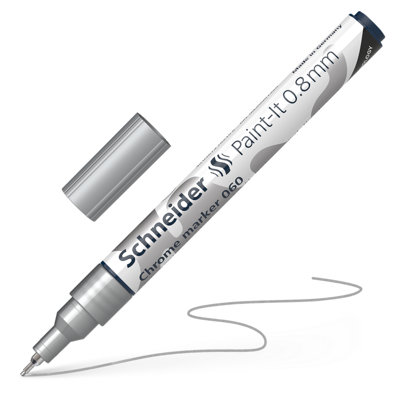 Schneider Chrome Metallic Marker Paint-It 060/061 Pens - 2 Pack