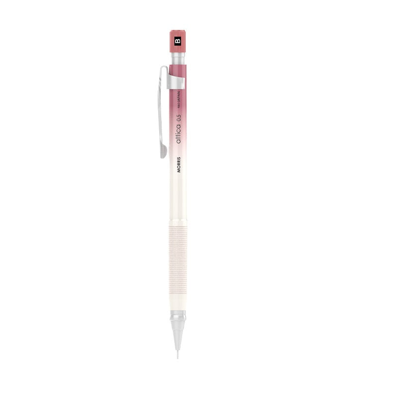 MORRIS ATTICA Gradient Resin Mechanical Pencil (0.5mm) Red