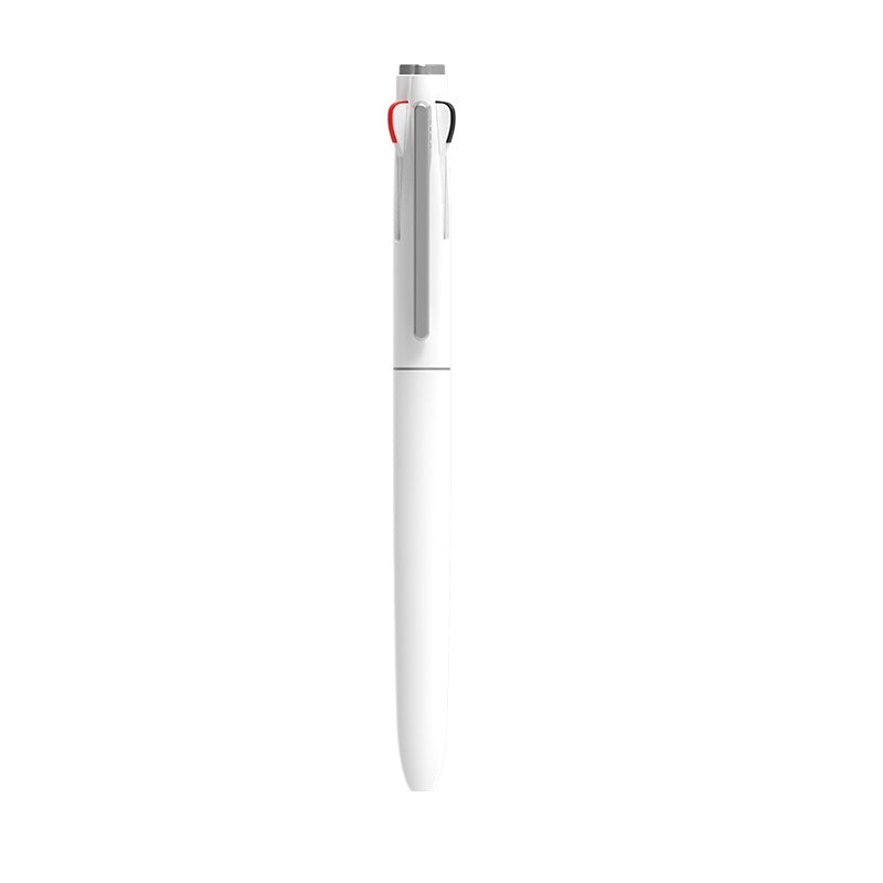 MORRIS STARFLO 3-Color Hybrid Ballpoint Pen (Black/Blue/Red) – 0.7mm Pure White