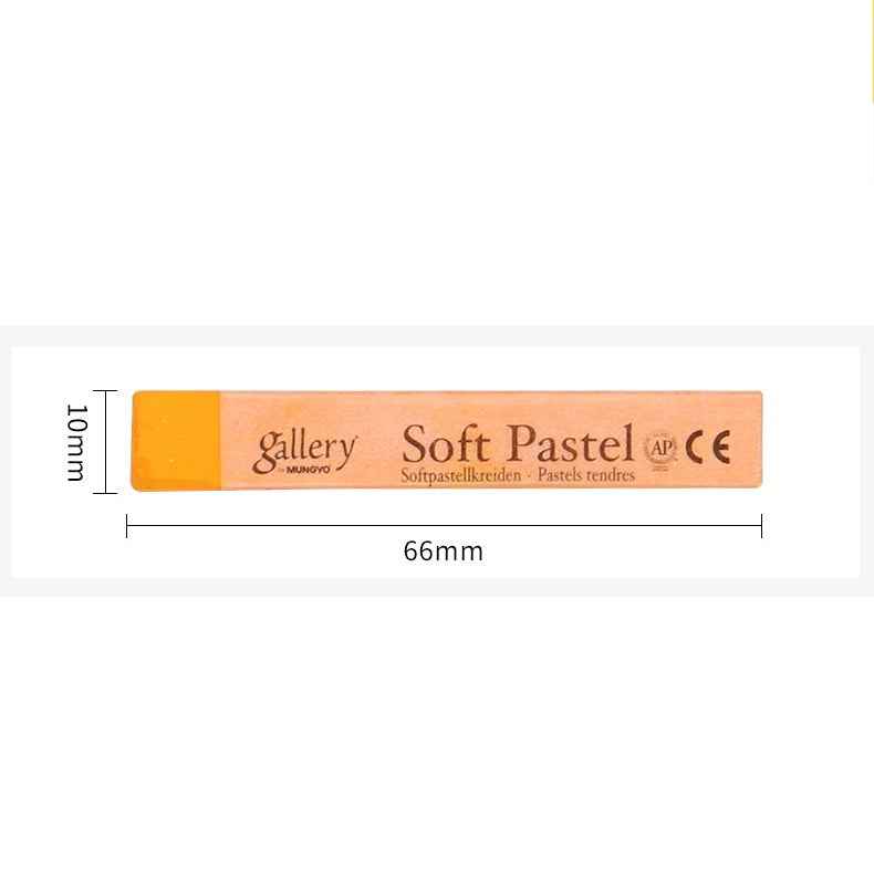 Mungyo Gallery Soft Pastel Squares Cardboard Box Set of 24-Assorted Colors