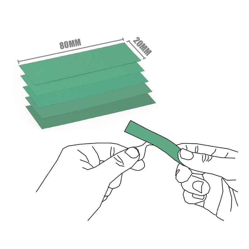 125PCS Wet/Dry Reuse Wear-Resisting Sticky Sandpaper Assorted Grit