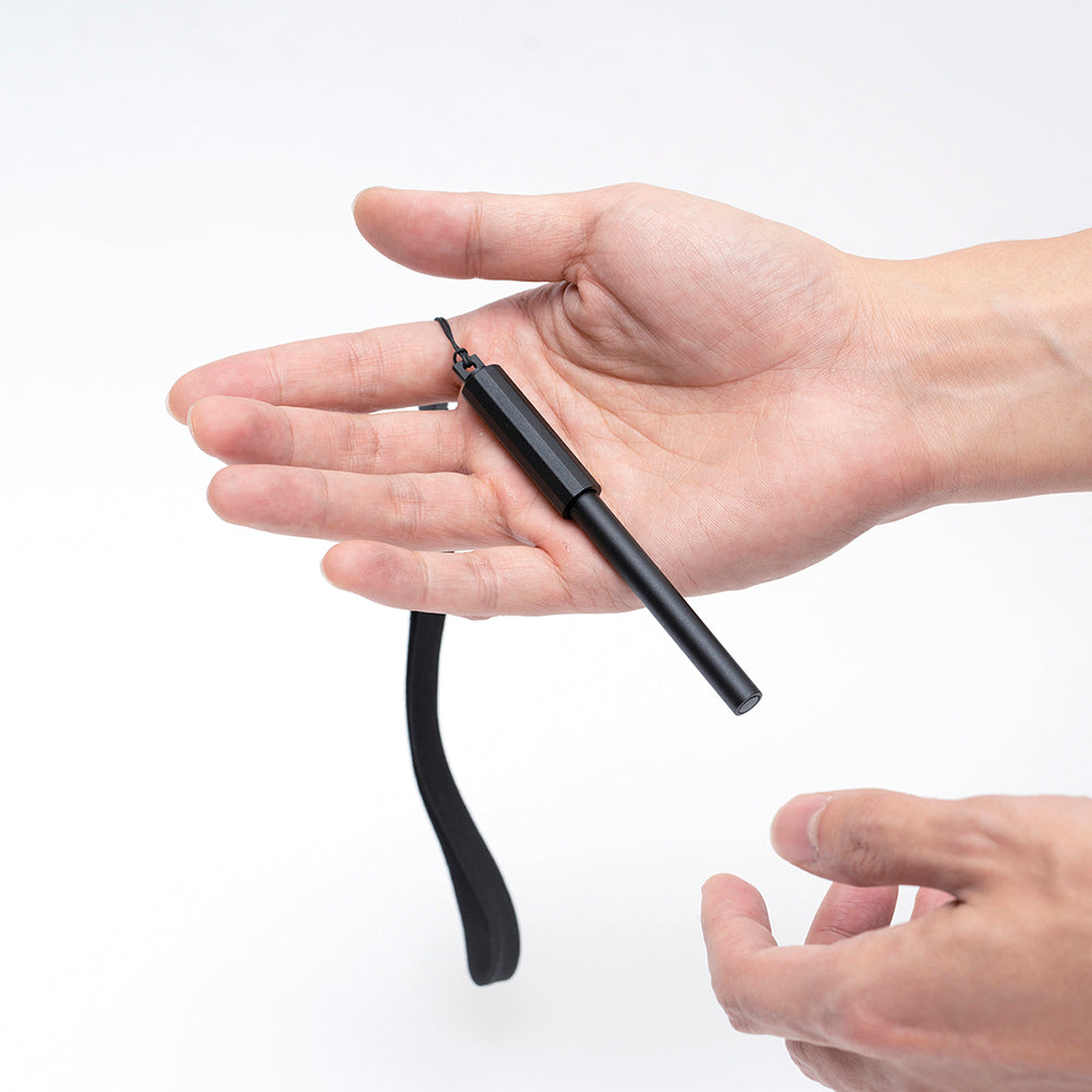 HMM Magnetic Ballpoint Pen Matte Black 0.7mm
