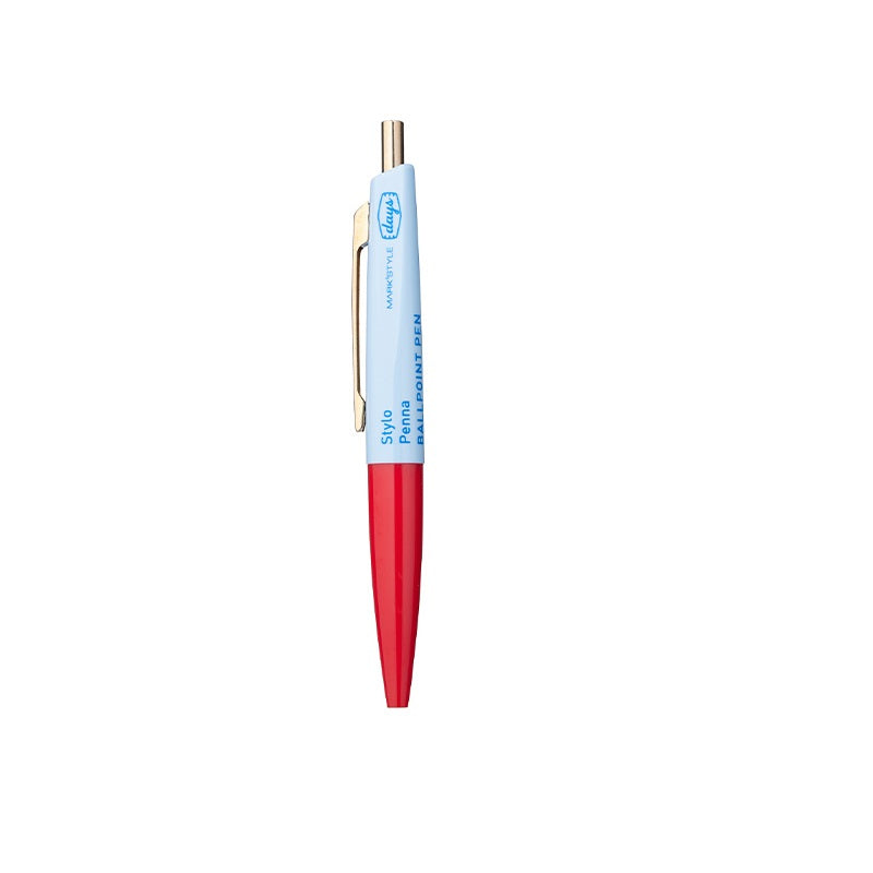 Mark's Style Days x Anterique Mini Ballpoint Pen 10cm Red Blue