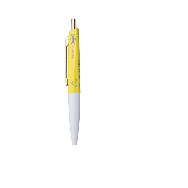 Mark's Style Days x Anterique Mini Ballpoint Pen 10cm White Yellow