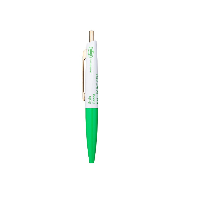 Mark's Style Days x Anterique Mini Ballpoint Pen 10cm Green White