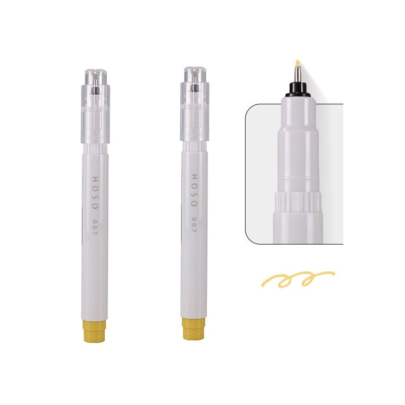 Kobaru Japan Maru Hoso Fineliner 2 Pack 007 Olive