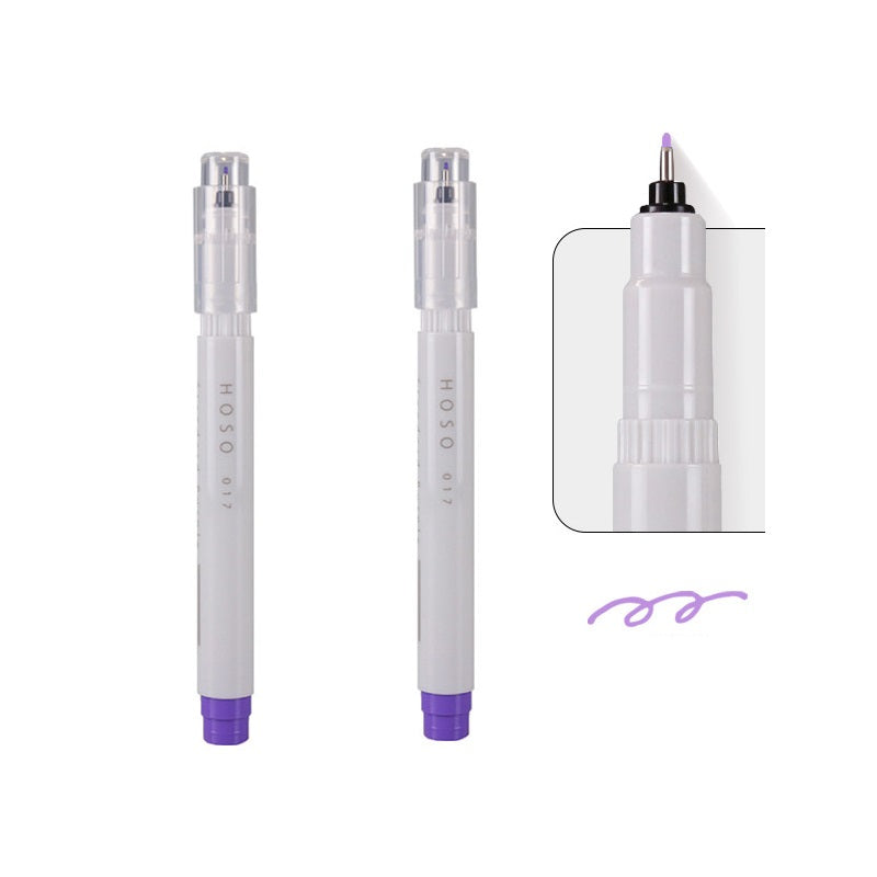 Kobaru Japan Maru Hoso Fineliner 2 Pack 017 Standard Purple