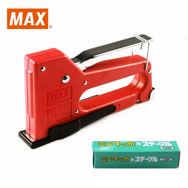 Max Mini Tacker TG-HC Light Duty Guntacker Red