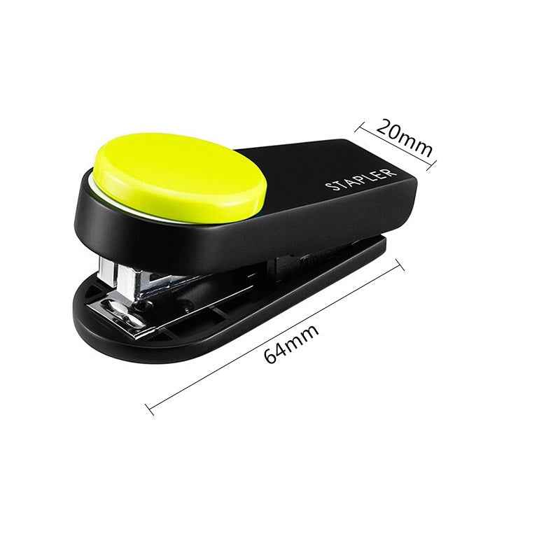 Max Portable Mini Stapler,Colorgimic,HD-10XS Light Green