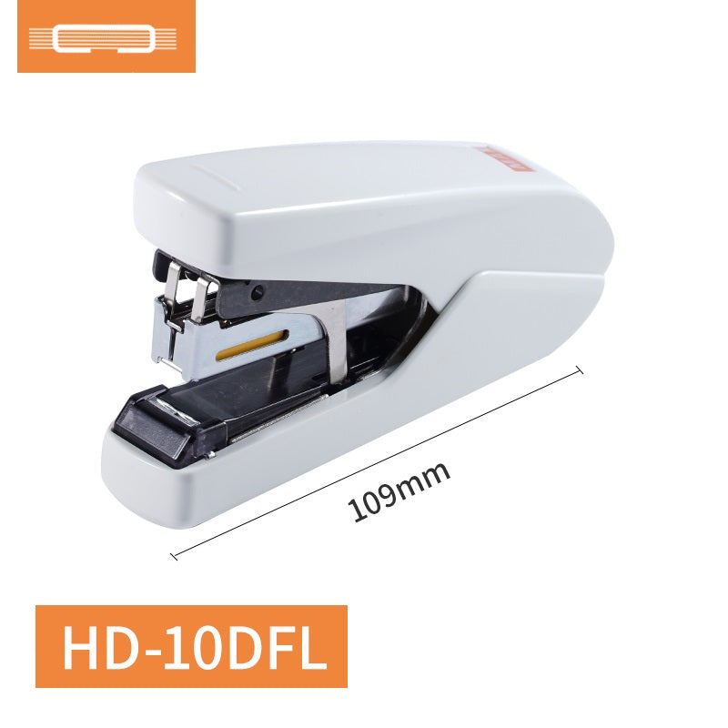 Max Powerflat Stapler HD-10DFL with 1000pcs Staples White