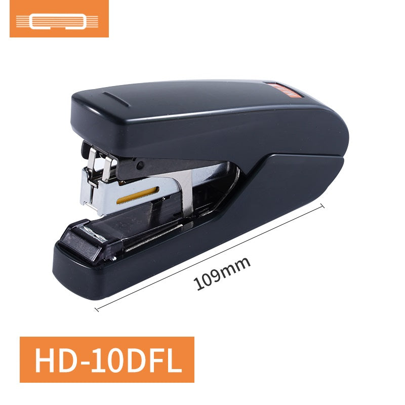Max Powerflat Stapler HD-10DFL with 1000pcs Staples Black