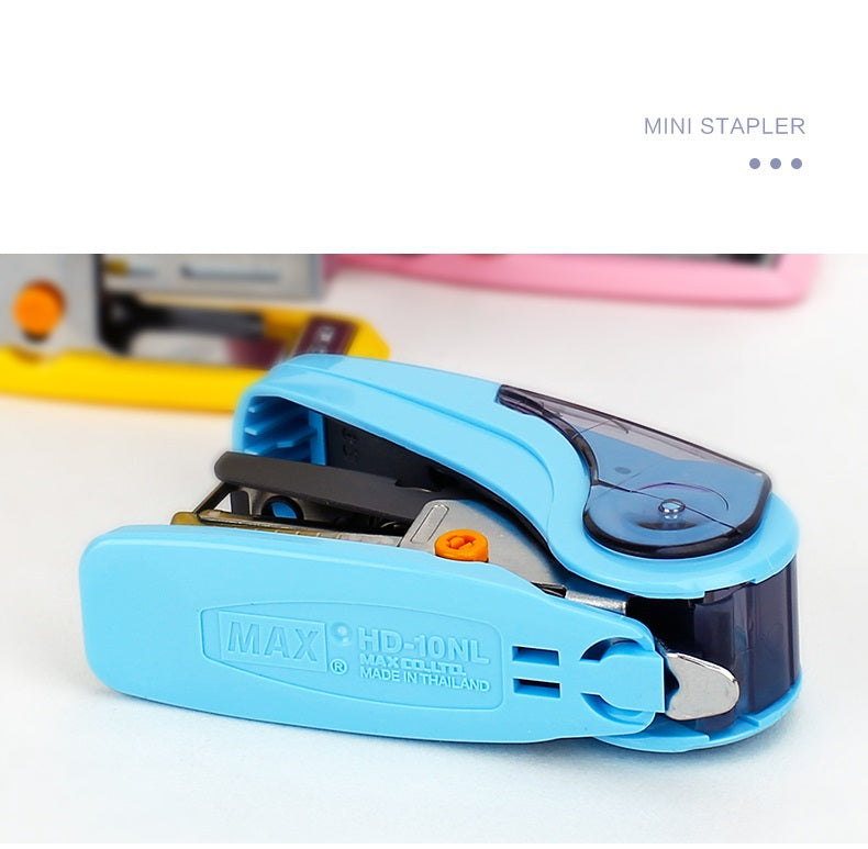 Max SAKURI Kid's Stapler HD-10NLCK with 1000pcs Staples